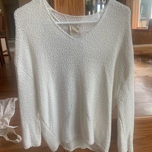 White sweater